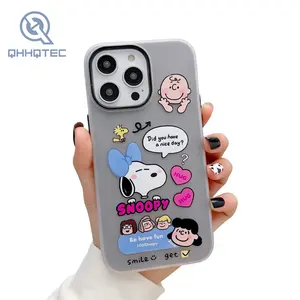 Transparent Phone Case With Cartoon Print Wholesale Factory Hot Sell PC Mobile Phone Case For IPhone 14