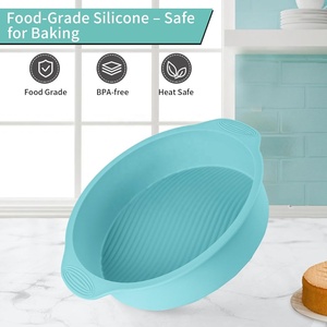 Bán buôn tùy chỉnh BPA free Non-Stick Silicone leakproof mùa xuân hình thức Pan Protector cho Cheesecake - Product Image 3
