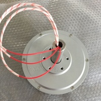 Générateur à aimant permanent à flux axial, à rotor interne sans noyau, portable, 100W 12V/24V, certifié CE, petite taille
