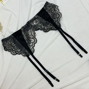 Ensemble de lingerie russe pour femme, soutien-gorge fin brodé en dentelle cils, sexy et séduisant, avec porte-jarretelles - Product Image 4