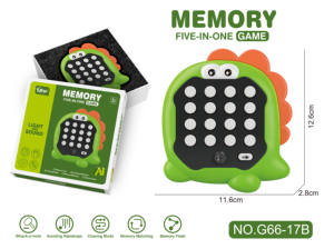 Tic Tac Toe 5 Modes en 1 Apprentissage Jeux de mémoire magique Whack a Mole Clignotant <span class=keywords><strong>Cube</strong></span> en plastique Impulse & Nouveauté Jouets pour enfants Enfant - Product Image 5