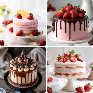 ถาดอบเค้กอลูมิเนียมแบบไม่ติดกระทะถาดอบชีสเค้กแบบกลมกันรั่วง่าย - Product Image 6