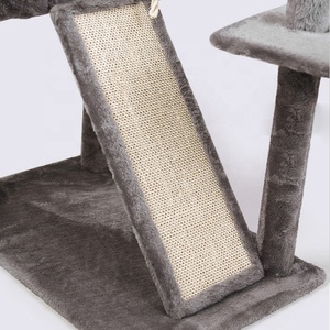 Arbre à chat de haute qualité à <span class=keywords><strong>4</strong></span> niveaux pour chats de grande taille et lourds, arbre à chat en bois avec plateforme de saut - Product Image 3