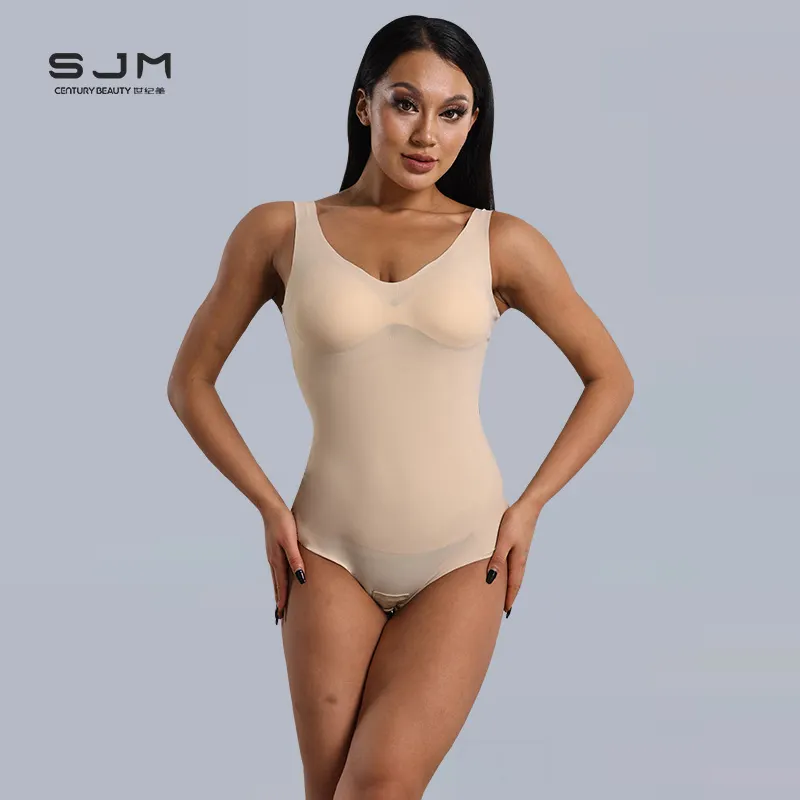 Century Beauty Fajas Colombia nas Frauen Nahtlose Shape wear Plus Size Hochwertige Passform Slimming Shaper Tummy Control Bodysuit