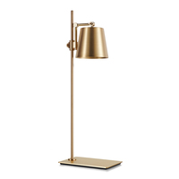 Lampe de bureau d'architecte design moderne en laiton artistique pour chambre à coucher étude Design d'éclairage créatif de style rétro haut de gamme pour salle d'exposition