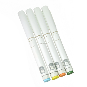 Disposable Plastic Injection <b>Pen</b> Dual Chamber <b>Pen</b> Injector Single Use Fixed Dose Dry Wet Separation Portable Dosing Device - Product Image 3
