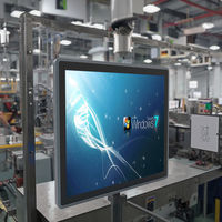 Écran tactile industriel Android 12,1 15 17 19 pouces, PC avec montage VESA, intégré, étanche IP65, capacitif, tout-en-un