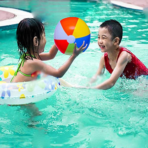 ลูกบอลชายหาดเป่าลมสำหรับเด็กและผู้ใหญ่สำหรับเกมส์น้ำในฤดูร้อน ของตกแต่งงานปาร์ตี้ชายหาดสำหรับสระว่ายน้ำและสวนน้ำ - Product Image 4