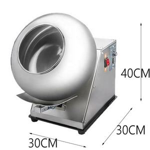 Commerical Professional Automatic Tablet Peanut Chocolate Almond Nut Coating Pan Machine Equipment para la venta - Product Image 4