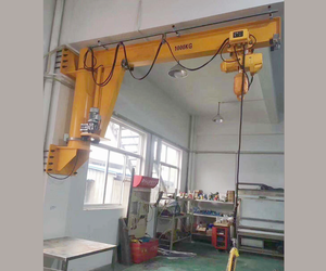 Grúa Giratoria Industrial Resistente, Flexible y Eficiente, Sistema de Elevación de Brazo Articulado de Pared Ajustable, Altura Personalizada, Instalación Rápida - Product Image 5