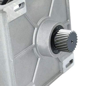 Rak gigi Helical aluminium Cast <span class=keywords><strong>pinion</strong></span> 1.25 1.5 2 modul transmisi roda gigi Hobbing nem34 transmisi 5:1 Motor Stepper - Product Image 6