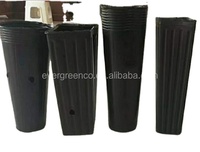 Pot pembibitan kotak HDPE tahan lama klasik desain Negara tanaman fleksibel & pot bunga bibit untuk taman & penggunaan rumah