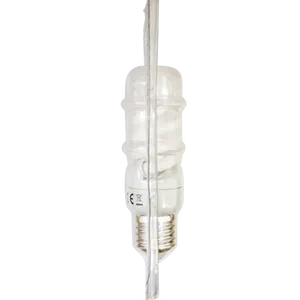 Lampadina a spirale a basso consumo 5W E14, luce efficiente ideale per risparmiare energia nell'illuminazione interna ed esterna. - Product Image 3