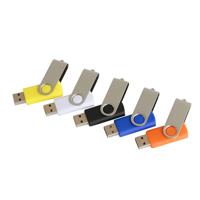 Swivel Pen Drive 128MB 256MB 512MB Usb Flash Drive Custom Logo Pendrive Memory Rotating Disk On Key Gift 1G-128GB Usb Pendrive