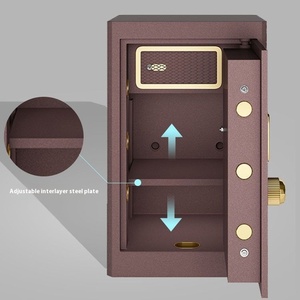 Nhà Máy Bán buôn chống cháy an toàn Tủ lưu trữ vân tay & khóa điện tử cho các tài liệu quan trọng/đồ trang sức an toàn hộp - Product Image 4
