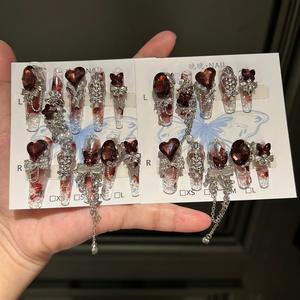 Oem Hottie Fairness-Verbeterende Nail Art Crushed Ice Pure Handgemaakte Draagbare Nagel Plastic Professionele Gebruik Volledige Cover Lijm Nieuw - Product Image 1