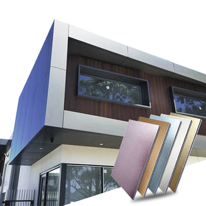 Nhà Máy Bán Hiện Đại Được Thiết Kế 20*15Cm Acm Acp <span class=keywords><strong>Alucobond</strong></span> Nhôm Composite Bảng Điều Chỉnh Mẫu 3Mm 4Mm Double Side Tráng Chống Cháy - Product Image 2