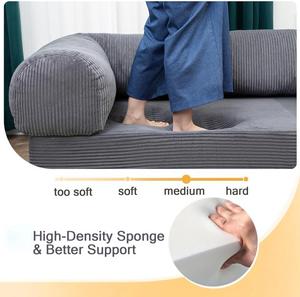 Mềm dẻo đệm bọt ngủ bộ nhớ bọt sofa nệm giá thấp futon có thể gập lại bọt lật ra sofa giường nệm - Product Image 2