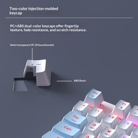 Clavier mécanique rétroéclairé AK40PRO tri-mode, universel pour le jeu et le bureau, compatible avec téléphone, PC, ordinateur de bureau, 87 touches avec mousse insonorisante