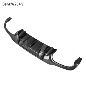 Difusor Trasero de Fibra de Carbono Estilo V para Clase C W204 C204 2007-2014 - Product Image 5