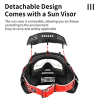 CS Tir à l'arc Tag Jeu Masque Full Face Protection Gear Casque Combat Classique Arc et Flèche Sûr Paintball Tir Jeu Accessoires