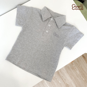 Camiseta Polo Infantil OEM de Algodón de Manga Corta para Niños y Niñas, Ropa Duradera y Suave para Actividades al Aire Libre - Product Image 2