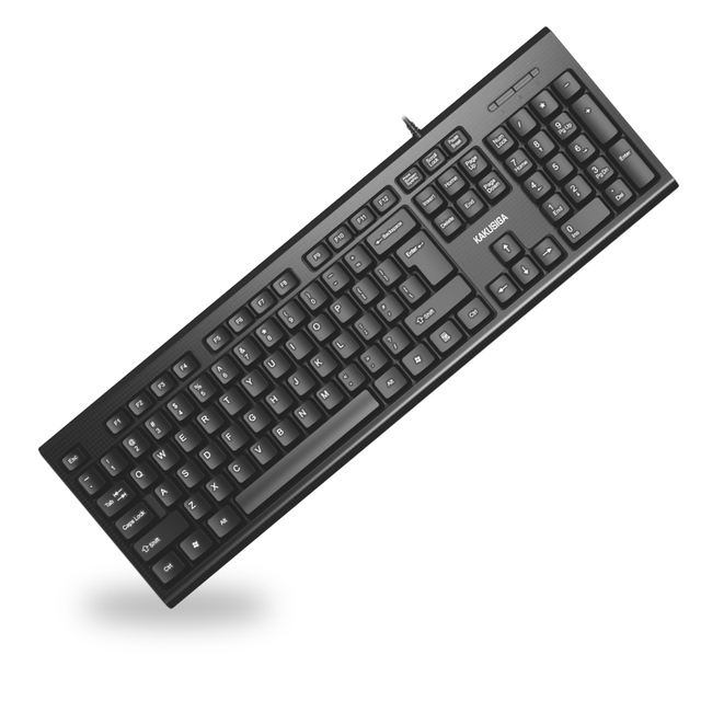 KAKUSIGA Hot Sale Gift Universal Portable BT Wired Keyboard USB Wired Keyboard