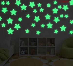 Factory Wholesale Home Decoration Custom Made DIY <strong>Stars</strong> Removable Fluorescent Kids Sticker Bedroom <strong>Glow</strong> <strong>in</strong> <strong>The</strong> <strong>Dark</strong> Sticker - Product Image 3