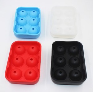 六腔硅胶冰球模具 冰块模具 - Product Image 2