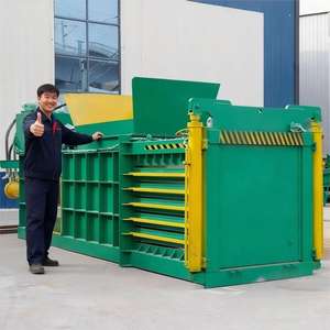 Mesin Press Baler Hidrolik Otomatis untuk Kertas, Botol Plastik, dan Daur Ulang dengan Pengikat - Product Image 1