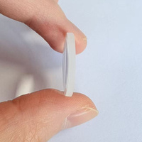 K9 Glass Plano Convex Lens 20mm Diameter 2mm Edge Thickness for Miniature Optical Instrument Assembly Parts