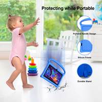 Tablette K7 Pro A pour enfants, tablette 7 pouces Wifi et Android Quad Core, tablette PC bon marché 4 Go de RAM + 32 Go de ROM pour l'éducation et les jeux des enfants