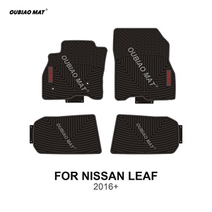 Alfombrillas para Auto <span class=keywords><strong>NISSAN</strong></span> <span class=keywords><strong>LEAF</strong></span> <span class=keywords><strong>2016</strong></span>+, PVC Impermeable, Sin Necesidad de Recortes - Product Image 1