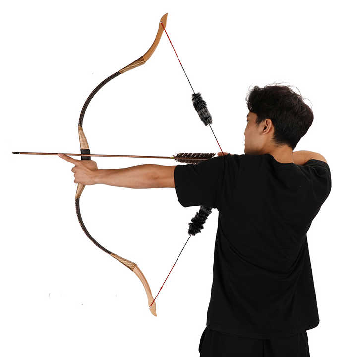 2023弓箭射击运动复合传统弓射箭设备户外运动实木狩猎弓轻便| 