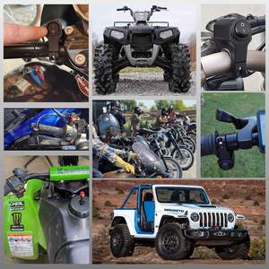 Interrupteur à bascule en alliage d'aluminium pour systèmes de carrosserie de moto - Product Image 5