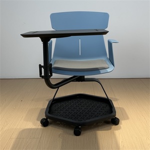 Hội Nghị Stackable Đào Tạo Phòng Dành Cho Người Lớn Nghiên Cứu Lớp Học Viết Bàn Ghế Di Chuyển Đào Tạo Xoay Ghế Với Bảng Đính Kèm - Product Image 5