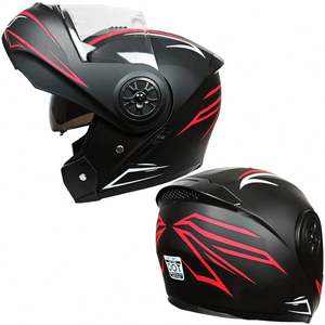 Casco Modular para Auto Eléctrico, Casco Integral Unisex para las Cuatro Estaciones, Casco de Seguridad con Cobertura Total - Product Image 2