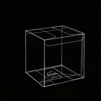 Boîtes en plastique transparentes PVC/PET carrées/rectangulaires pour l'emballage cosmétique