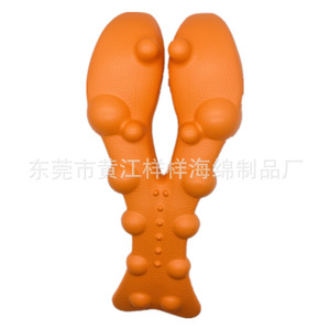Almohada de masaje en forma de U moldeada por inyección de EVA con puntos elevados para alivio de la espalda, uso en oficina - Product Image 2