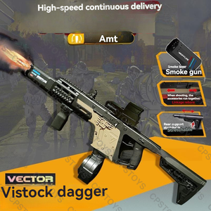 2024 डिस्काउंट विजेता इलेक्ट्रिक सॉफ्ट बुलेट गन स्वचालित बंदूक लाइट-अप हाई स्पीड स्प्रे फायर बर्नर बंदूक - Product Image 5