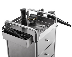 Beauty Shop Tool Cabinet Hair Salon with Wheels Drawer Hair Salon Trolley - Product Image 5