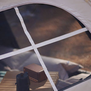 Tente de camping pliable et portable à ouverture automatique, imperméable, pour une personne, double couche, quatre saisons, en tissu Oxford 210D - Product Image 2