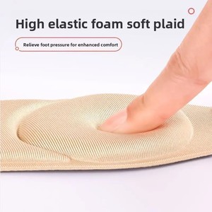 Nécessités quotidiennes : Coussinets de talon pour chaussures plates femme, ajustement de la taille - Product Image 5