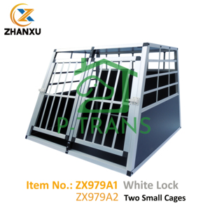 Cage automatique de voiture de voyage pour chien, accessoire en aluminium pour animaux domestiques - Product Image 6