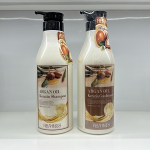 Set per la Cura dei Capelli <span class=keywords><strong>Grassi</strong></span> Formula UK 2-in-1, <span class=keywords><strong>Shampoo</strong></span> e Balsamo Biologici all'Olio di Argan Senza Solfati - Product Image 6