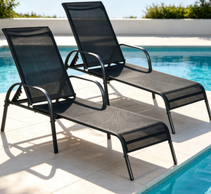 Sedia a Sdraio da Spiaggia, Sedia Pieghevole Promozionale per Esterni, Lettino Prendisole da <span class=keywords><strong>Giardino</strong></span> - Product Image 3