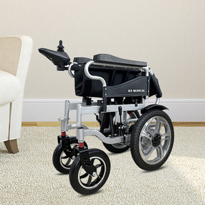 Silla de Ruedas Eléctrica KSM-501P Estilo Médico para Personas Mayores, Cómoda, Económica, Portátil, con Motor de Alto Rendimiento - Product Image 3