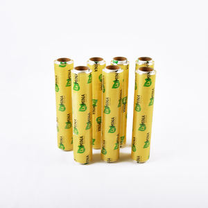 <span class=keywords><strong>Film</strong></span> <span class=keywords><strong>étirable</strong></span> brillant de qualité alimentaire 45 cm <span class=keywords><strong>x</strong></span> 300 m PVC, résistant à l'humidité, souple pour l'emballage de gâteaux, fruits, biscuits, sandwichs et aliments - Product Image 3