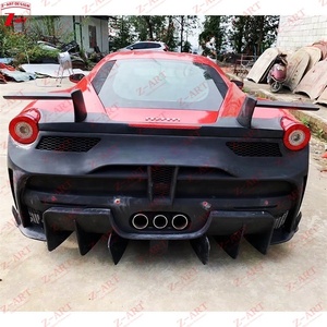 Kit de Carrocería Completo de Fibra de Carbono Estilo <span class=keywords><strong>Mansory</strong></span> de Z-ART para <span class=keywords><strong>Ferrari</strong></span> <span class=keywords><strong>458</strong></span>, Parachoques Delantero y Trasero, Piezas de Afinación Aerodinámica - Product Image 6