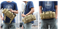 Sac à bandoulière en Nylon pour Sport de plein air 600D, sacoche tactique imperméable avec sangle